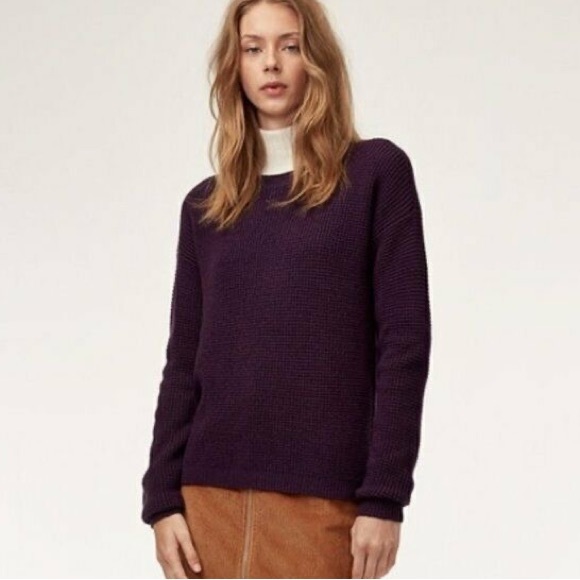 Aritzia Sweaters - ARITZIA Wilfred FREE Isabelli Merino Wool Sweater Size S